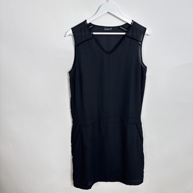 Robe sans manches noire Bodyflirt