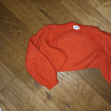 Strick Jacke rot