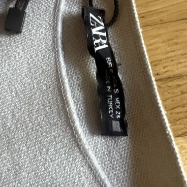 Zara Silver Knit Dress