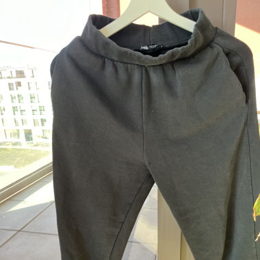 Trainer Hose von Zara in Schwarz (2021)