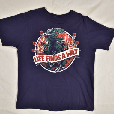 T-shirt Vintage Jurassic – La vie trouve un moyen