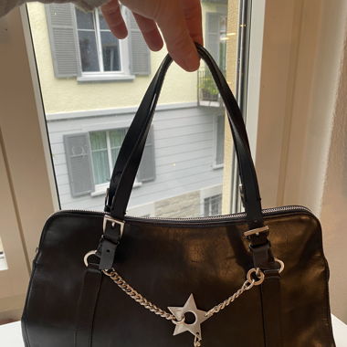 Christian Dior Handtasche schwarz 