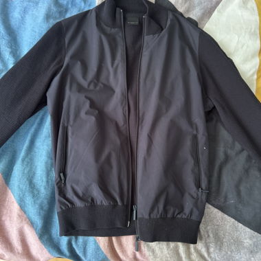 Bugatti Jacke Schwarz/ Blau