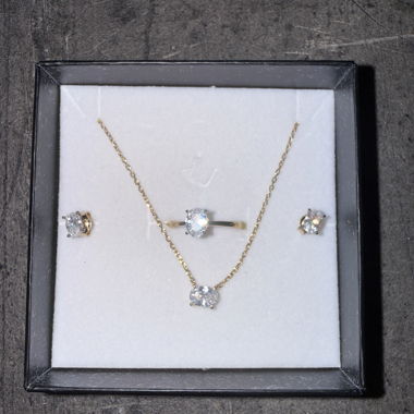 Set gioielli con pietre