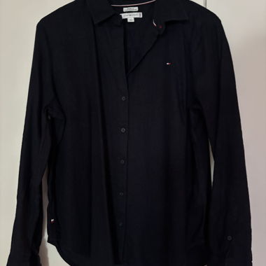 Tommy Hilfiger Leinen Hemd Gr. L