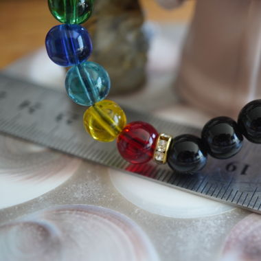 Kugel Armband  Gemischt chakra 