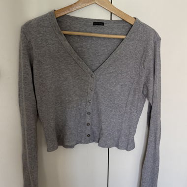Cardigan grigio Brandy Melville