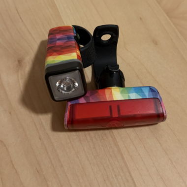 Set di luci per bicicletta