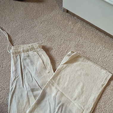 Leinen Hose