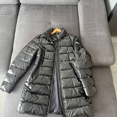 Cappotto trapuntato Diesel nero