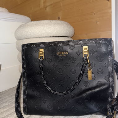 Guess Black Tote Bag
