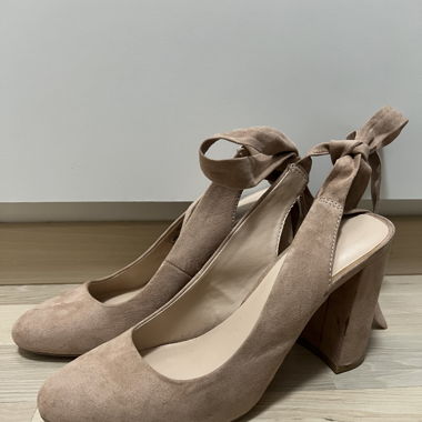 High Heels mit binde Option Rosa