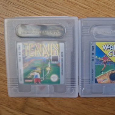 Game boy world cup mit tennis