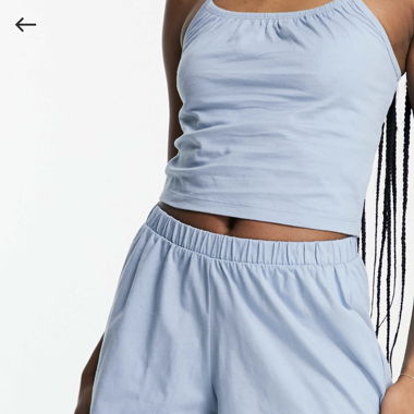 Blaue Shorts Gr. 32 von ASOS