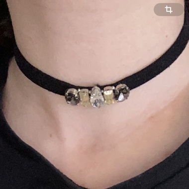Ras le cou collier noir Tally weijl