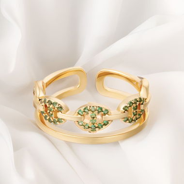 Absolut Green Ring (Adjustable)