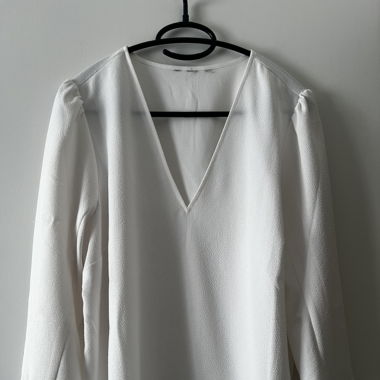 Shirtbluse weiss