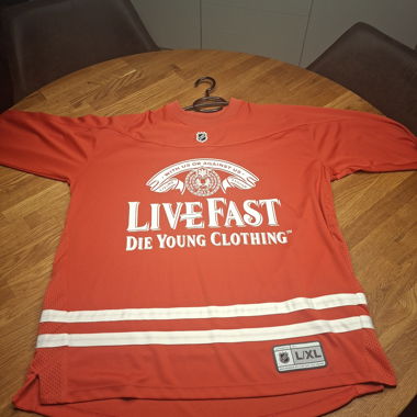 Maglia da hockey rossa L/XL