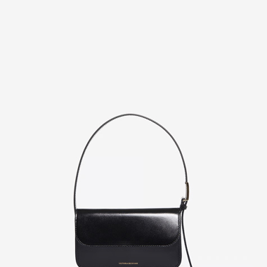 Victoria Beckham Schultertasche aus glattem Leder