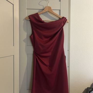 Burgundy Dress