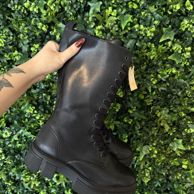 Zign Recycled Leather Boots