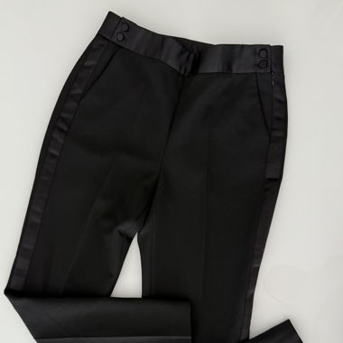 Schwarze Anzughose