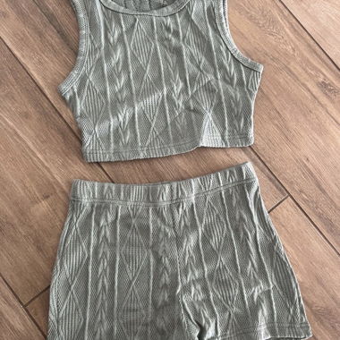 Unworn Top and Shorts Set (Size S)