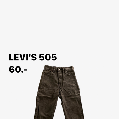 Levis 505 33x30