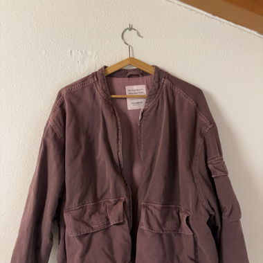 Giacca jeans rosa