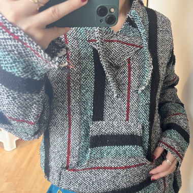 poncho/hoodie von peru