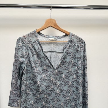 Langarmshirt mit Vogelmotiv
