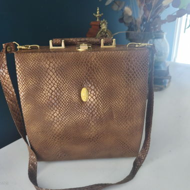 Borsa vintage marrone