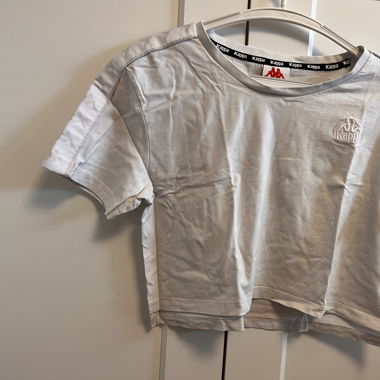 graues KAPPA Crop Top