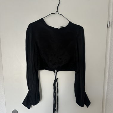 Schwarze Bluse