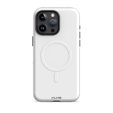 Hardcase iPhone mit MagSafe Weiss iPhone 15 ProMax
