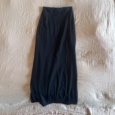 Black long skirt Bershka