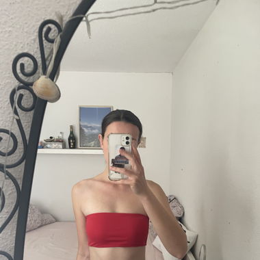 Red Bikini Top