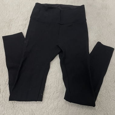 Schwarze Thermoleggins Calzedonia