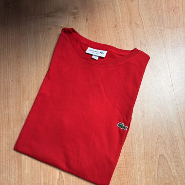 T-shirt Lacoste rosso