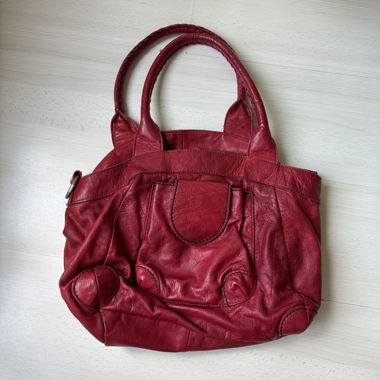 Rote Liebeskind Ledertasche