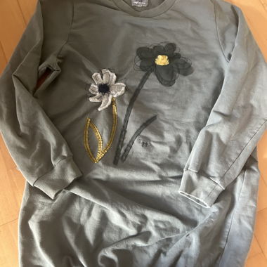 Il Gufo Vestito in felpa / Maglione lungo – Taglia M