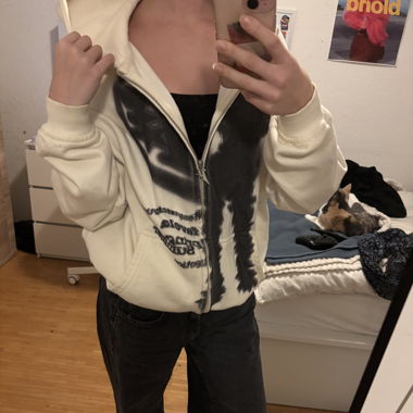 Favela Zipper beige/cream