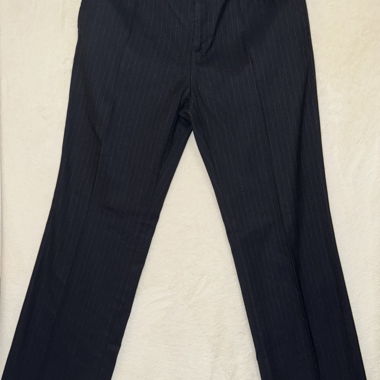 Blue ZARA dress trousers with stripes