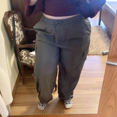 Light Grey Cargo Pants