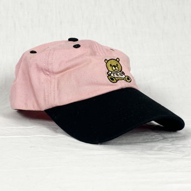 TEDDY FRESH HAT - ROSA NERO RICAMATO