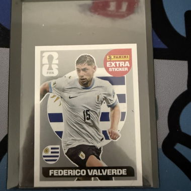 Federico Valverde Panini Extra Sticker