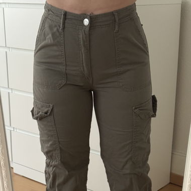 Cargo Hosen Grün Gr. 38