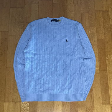 Ralph Lauren Knit / baby blau