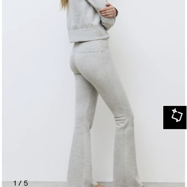 Pantaloni a zampa Pull&Bear