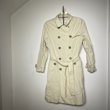 Trench-coat court classique 